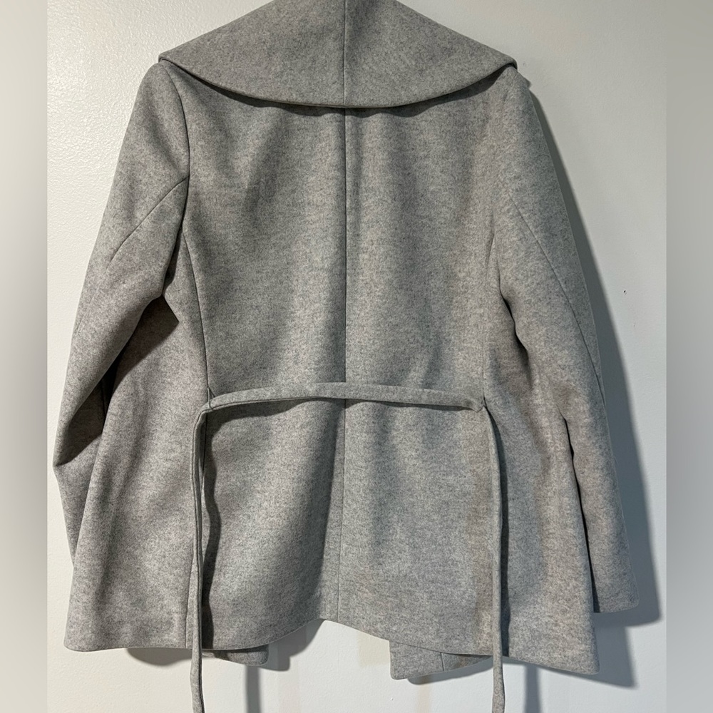 Express Heavy Coat, Womens Size M, Color gray - Picture 2 of 6